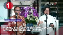 [TOP 3 NEWS] Sri Mulyani Bertemu Mahfud MD, Konser Blackpink, Gunung Merapi Erupsi