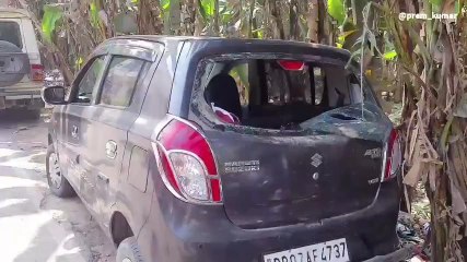 वैशाली: दो पक्षों के बीच मारपीट में कार को बनाया निशाना, शीशा तोड़कर किया क्षतिग्रस्त