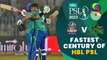 Fastest Century Of HBL PSL By Usman Khan | Quetta Gladiators vs Multan Sultans | Match 28 | HBL PSL 8 | MI2T
