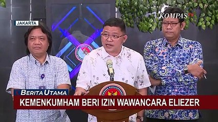 Yasonna Laoly: Kemenkumham Siap Lindungi Eliezer
