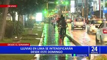 Lluvias en Lima se intensificarán, según Senamhi: capital soportará hasta 5 litros de agua por m²