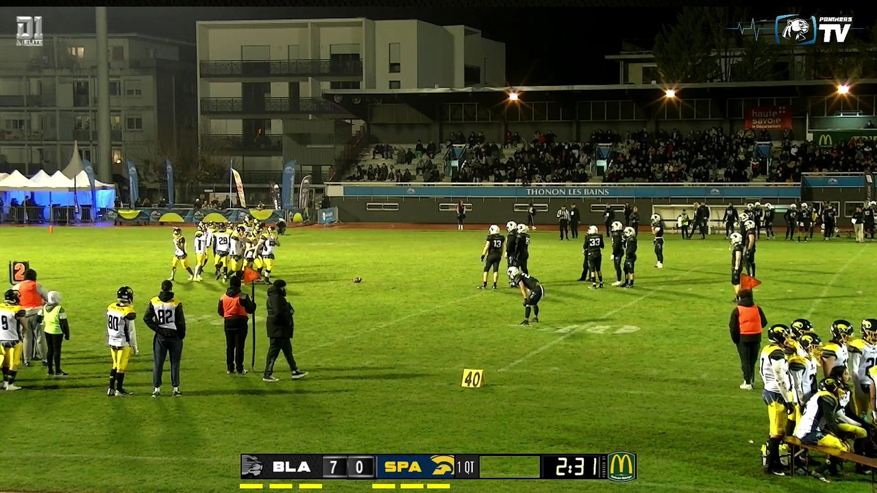 Championnat de France Élite - Jour 4 - BLACK PANTHERS VS SPARTIATES