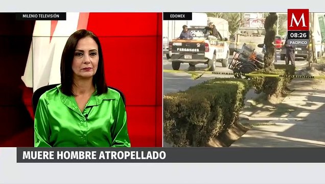 Muere motociclista tras ser atropellado por una camioneta en Tultitlán