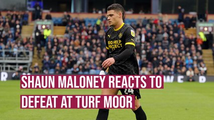 Burnley are a very good team - Shaun Maloney