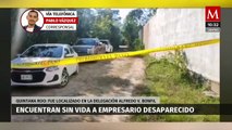 Empresario desaparecido en Cancún es hallado sin vida en Bonfil