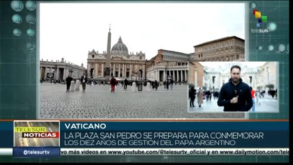 Papa Francisco cumple diez años como líder de la Iglesia Católica
