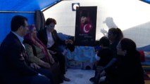 Çadırına Atatürk portresi asan depremzede: Onsuz olmazdı halen de olmuyor