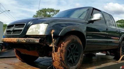 Caminhonete S10 com alerta de furto é recuperado pela GM