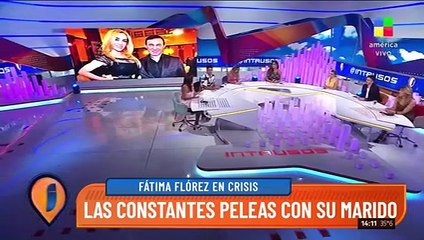 Fátima Florez, en crisis con su pareja Norberto Marcos