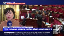 Réforme des retraites: les sénateurs envisagent un vote du texte avant minuit