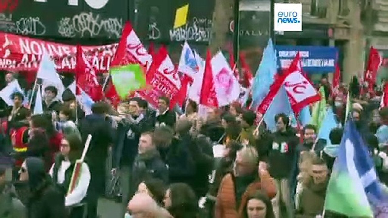 Hunderttausende demonstrieren gegen Rentenreform in Frankreich