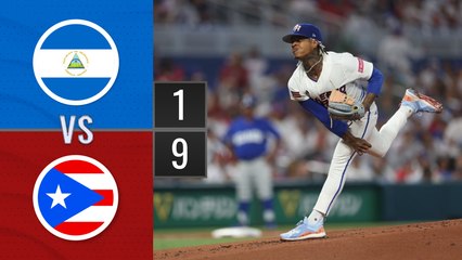 Resumen Nicaragua vs Puerto Rico | Clásico Mundial 2023 11-mar