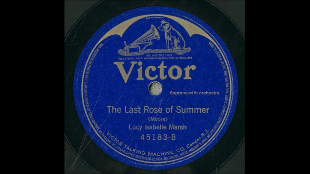 Lucy Isabelle Marsh - The Last Rose of Summer (1914)