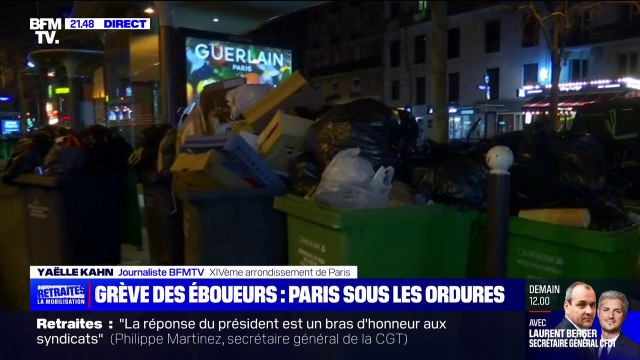 Grève des éboueurs: les restaurateurs inquiets de l'accumulation des ordures devant leurs établissements