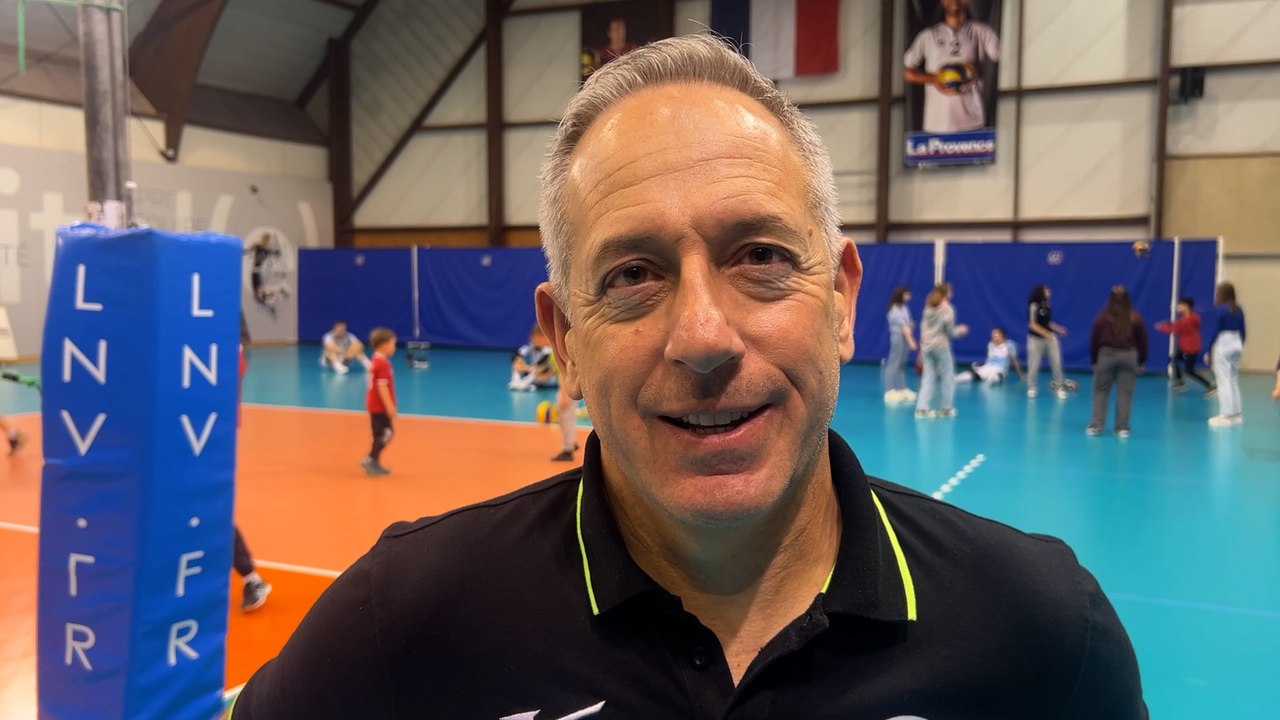 Interview maritima: Christophe Charroux après la victoire de Martigues Volley contre Fréjus
