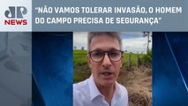 Zema sobe tom contra invasões do MST: “Cerca existe para ser respeitada”