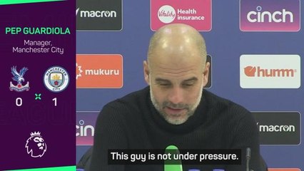 ‘He is under no pressure’ – Guardiola praises match-winner Haaland following Palace victory