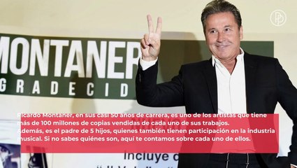 La famosa familia Montaner: conoce a los hijos de Ricardo