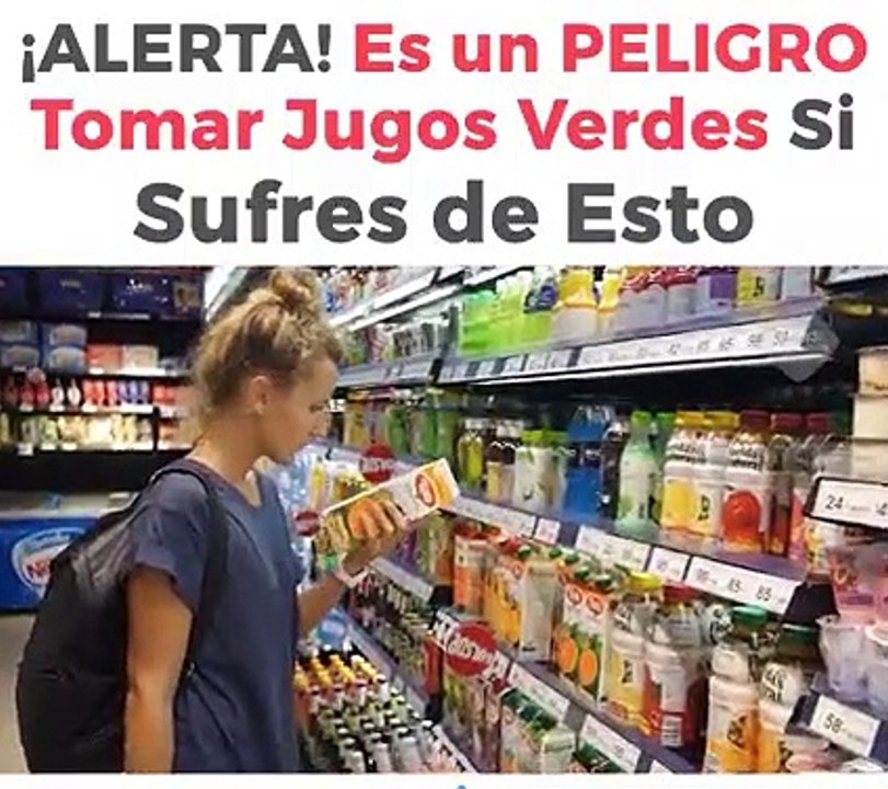 02. Alerta! Es un Peligro Tomar Jugos Verdes Si Sufres de Esto