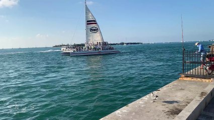 Fun on the ocean in Key West