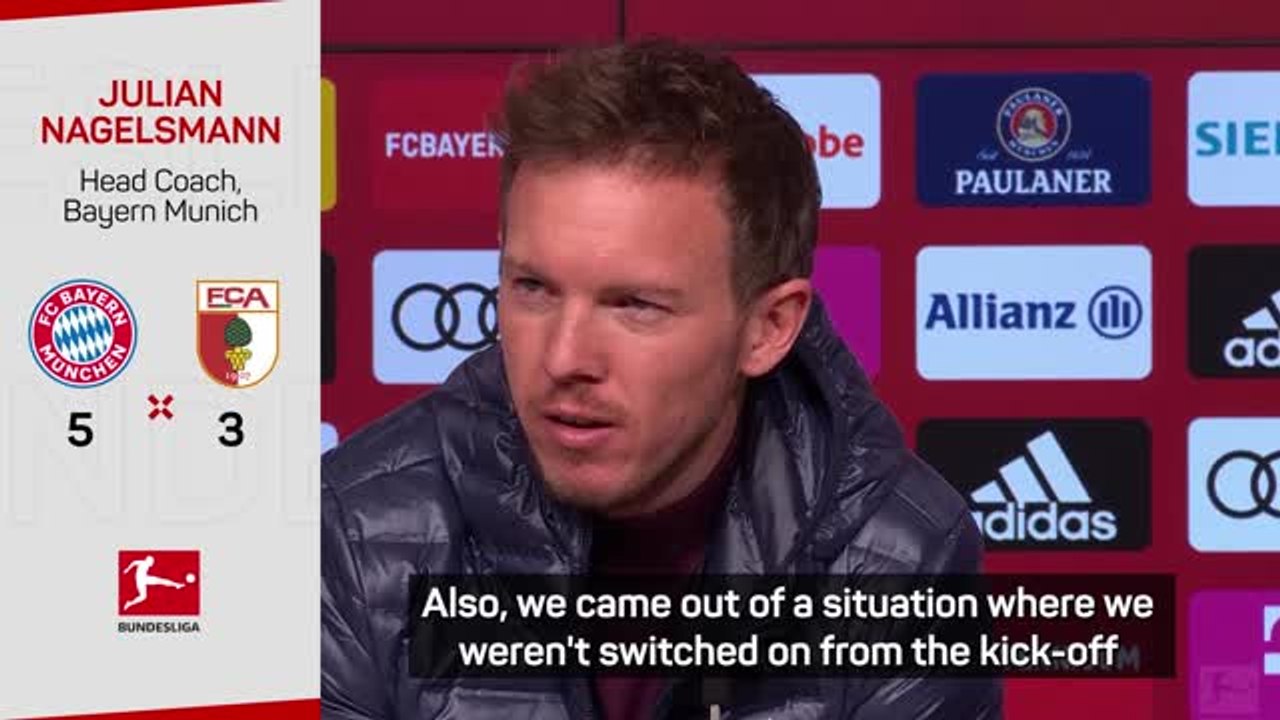 'Job done' for Bayern after eight-goal epic against Augsburg - Nagelsmann