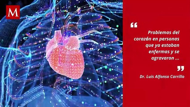 Pacientes que tuvieron covid hace dos años presentan problemas de pulmón y corazón