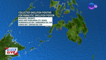 Ilang bahagi ng dagat sa apat na probinsya, nakitaan ng toxic red tide | News Live