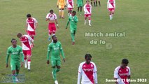 Match de foot amical N3 --- AS MONACO - AS ST ETIENNE à TRETS 11MARS2023