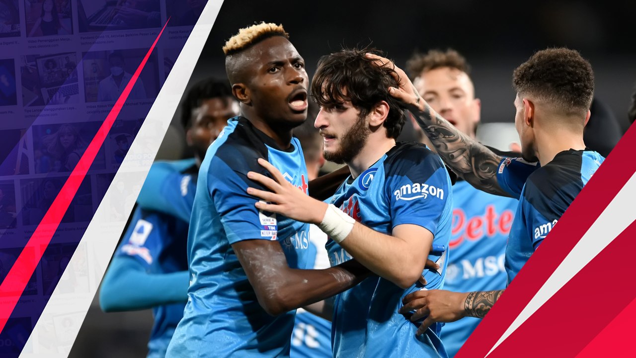 Taklukkan Atalanta, Napoli Kian Tak Terkejar Unggul 18 Poin di Puncak Klasemen