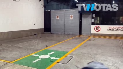 La salida de la carroza con los restos de Ignacio López Tarso