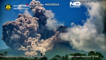 شاهد: ثورة بركان جبل ميرابي في إندونيسيا