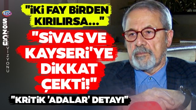 Prof. Dr. Naci Görür 'İki Fay Birden Kırılırsa' Diyerek Büyük Tehlikeyi Anlattı!