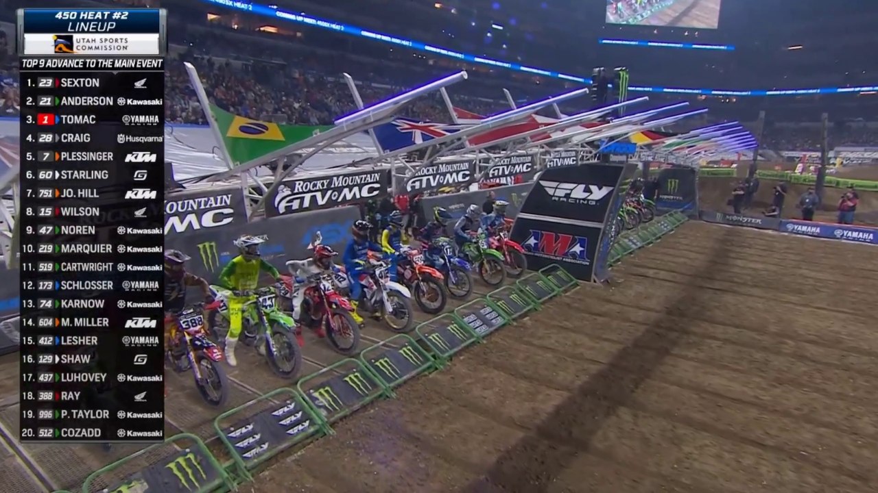 2023 Indianapolis Supercross - 450SX Heat 2