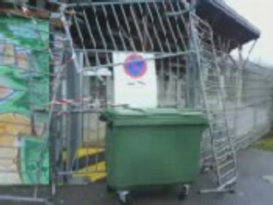 Quelques photos du blocus (lycée Jean Monnet)