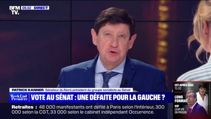 Descargar video: Pour Patrick Kanner (PS), le vote de la réforme des retraites au Sénat est un 