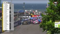Aussie Racing Cars Newcastle 2023 Race 4 Big Pile Up Red Flag