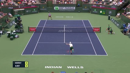 Indian Wells - Murray tranquille face à Albot