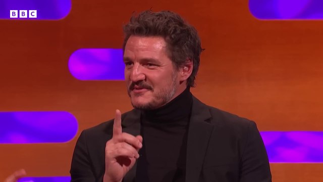 Pedro Pascal Swerves A Kiss From Dame Helen Mirren - The Graham Norton Show - BBC