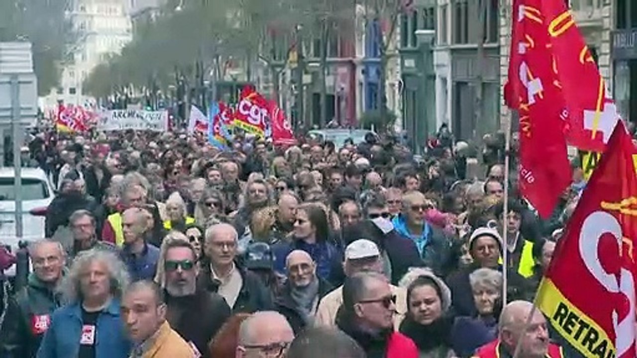 Neue Proteste gegen Rentenreform in Frankreich