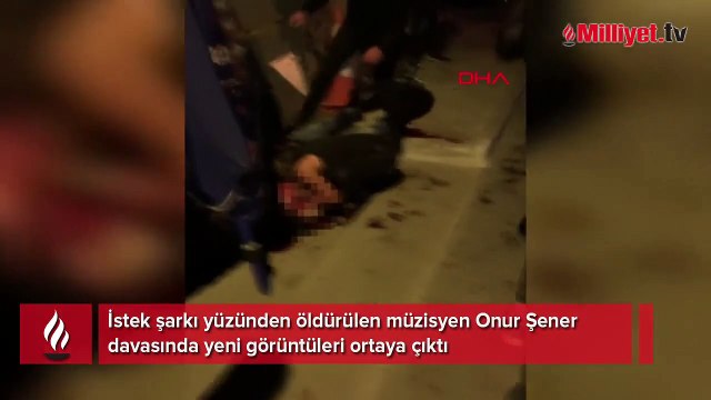 Müzisyen Onur Şener davasında yeni görüntüleri ortaya çıktı
