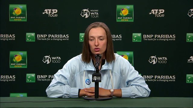 WTA - Indian Wells 2023 - Iga Swiatek : It's always been easy for me to cut social media when I needed a little time. But there are times when it gets to me a little