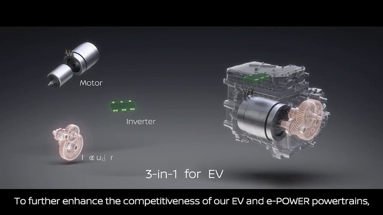 Motorisations électriques Nissan « X-in-1 »