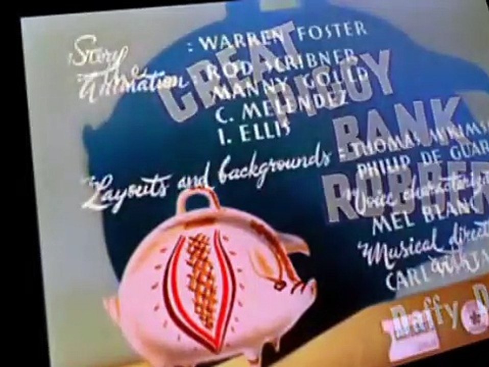 The Daffy Duck Show The Daffy Duck Show E040 – The Great Piggy Bank Robbery