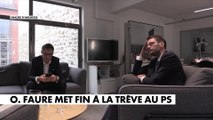 Olivier Faure met fin à la trêve au PS