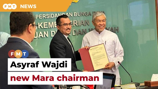 Ex-Umno Youth chief Asyraf Wajdi is new Mara chairman