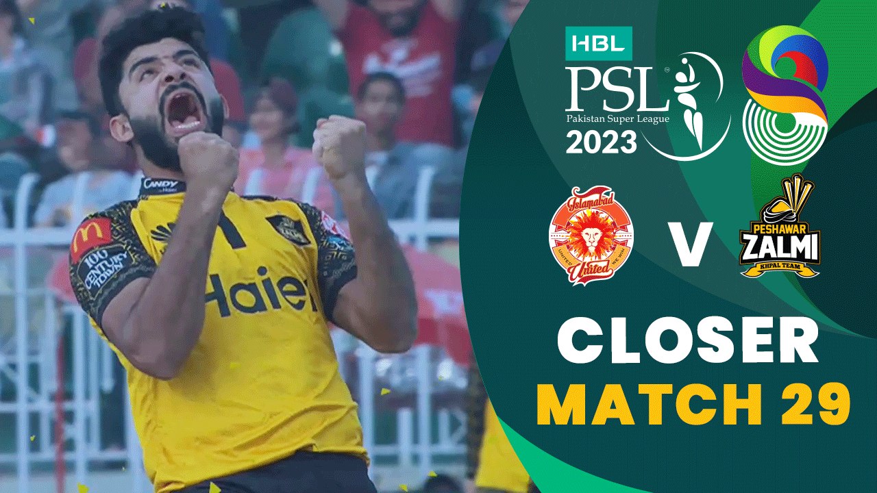 Closer | Islamabad United vs Peshawar Zalmi | Match 29 | HBL PSL 8 | MI2T