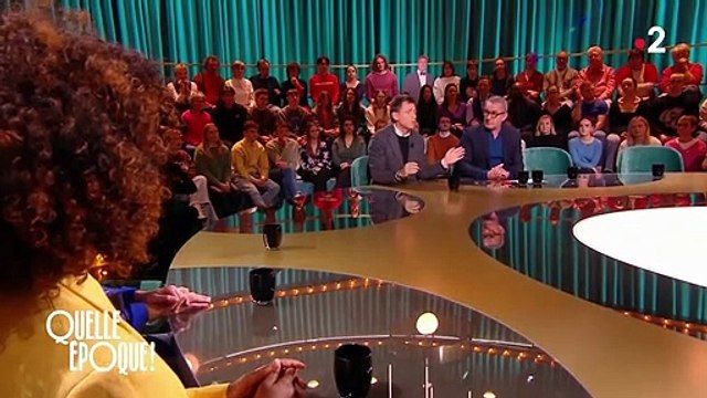 Léa Salamé évoque ses enfants dans Quelle époque ! , son fils Gabriel et son beau-fils Alexandre.