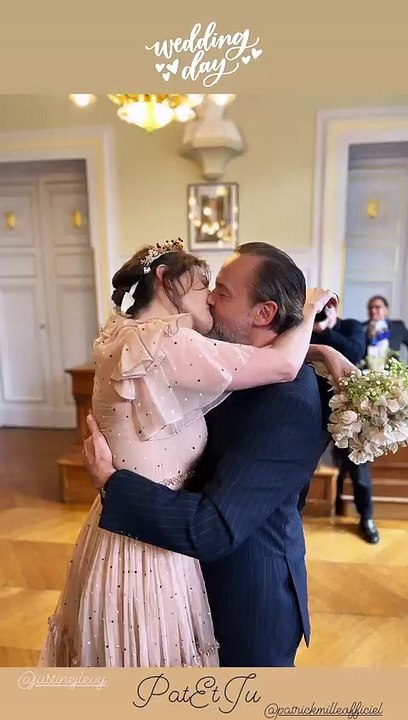 Mariage de Justine Levy et Patrick Mille : Bisous passionnés, fous rires et larmes du marié Info - Justine Lévy et Patrick Mille se sont mariés le 11 mars 2023