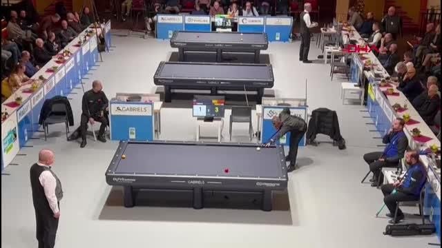SPOR Semih Saygıner ve Tayfun Taşdemir, 3 Bant Bilardo Dünya Şampiyonası'nda finalde