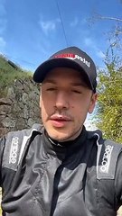 Bernardo Sousa regressa ao rally com apoio dos fãs e desiste.